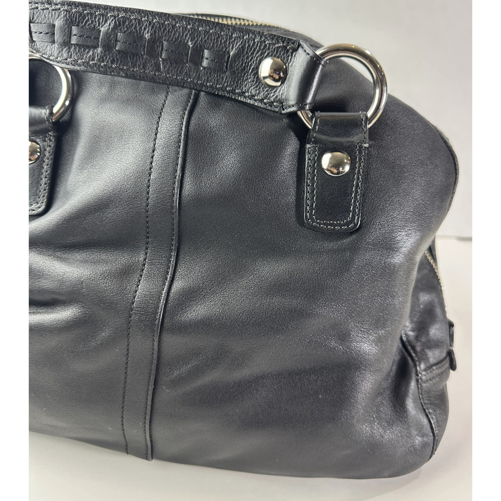 Coach Soho Courtney Buckle Domed Leather Shoulder Bag Flap Fold Over Satchel - Picture 12 of 16